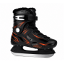 Хоккейные прогулочные коньки FITICE FROST  BLACK / FIRE ORANGE