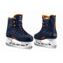 Прогулочные ледовые коньки FITICE AURION  NAVY / ORANGE