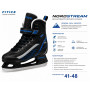 Мужские коньки для активного фитнесс-катания FITICE NORDSTREAM BLACK / BLUE