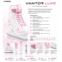 Коньки фитнес  FITICE VANTOR LUXE White / Pink
