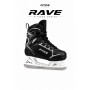 Коньки хоккейные прогулочные FITICE RAVE BLACK /GRAPHITE