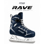 Коньки хоккейные прогулочные FITICE RAVE NAVY / SILVER
