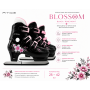 Коньки фигурные FITICE BLOSSOM  BLACK / ROSE NIGHT