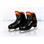 Прокатные фигурные коньки Fitice Flex pro (43-47) черные