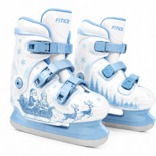 Прокатные коньки FITICE NEW YEAR  BLUE