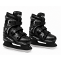 Прокатные прогулочные коньки FITICE SPORTSMEN  BLACK GRAPHITE