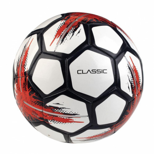 Мяч футбольный SELECT CLASSIC, 815320-001 бел/чер/красн размер 5, м/ш, 32 п, окруж 68-70