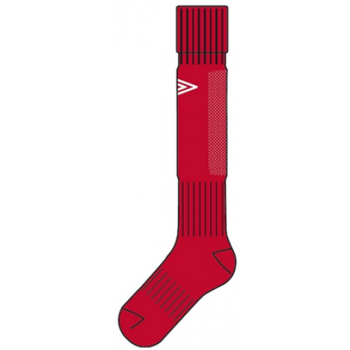 MENS HOSE, гетры 140217-021 красн/бел, Senior