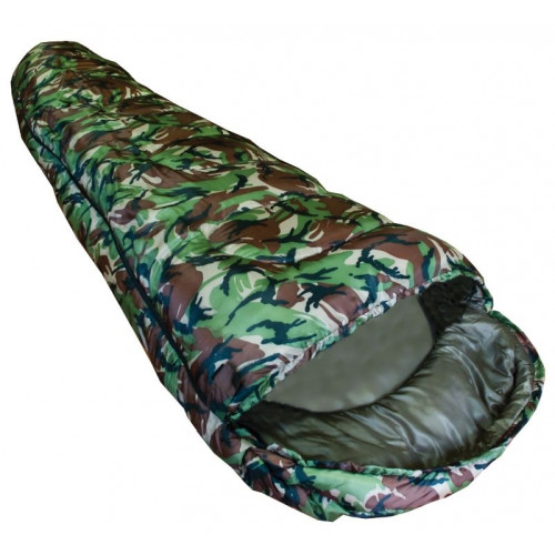 Спальный мешок туристический Novus, 250 г/м2, 0 C, Camo