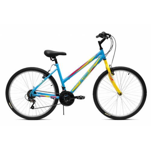 Велосипед для взрослых ALTAIR MTB HT 26 1.0 Lady (2017) голубой, размер рамы 15