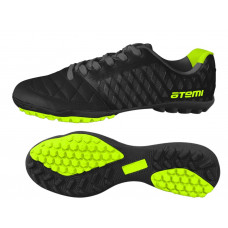 Бутсы футбольные Atemi, желт/черн, синтетическая кожа, р.37, SD700 TURF