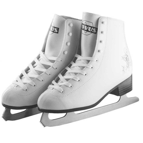 Коньки фигурные Novus WHITE р.41 (упаковка - пакет), AFSK-17.05