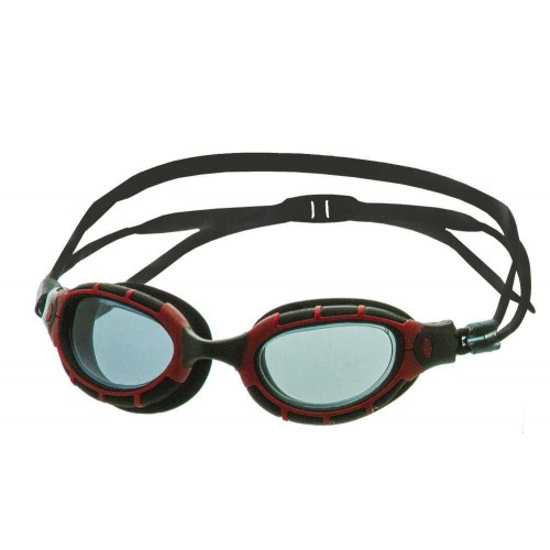 Очки для плавания Atemi, силикон (чёрн/красн), N9400