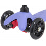 Самокат Novatrack Disco-kids Basic для детей, свет.колеса PU пер.120*24 задн.76*24мм, эргон