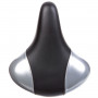 Седло HBAZ-0801A Novatrack комфортное, черно-серое