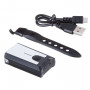 Фонарь велосипедный STG,JY7015, передний, USB, резин. Хомут. Аккум (3.7V/300mAh)