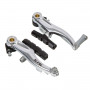 Тормоз v-brake STG HJ-612AD7-SI (в компл. входит: 2 рычага 100мм, 2-е колодки 60 мм, напра Задние