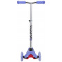 Самокат Novatrack Disco-kids Basic для детей, свет.колеса PU пер.120*24 задн.76*24мм, эргоно