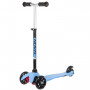 Самокат Novatrack Disco-kids Basic для детей, свет.колеса PU пер.120*24 задн.76*24мм, эргон