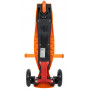 Самокат-кикборд Novatrack RainBow Start Folding, подростковый, складной, свет.колеса PU пер.120*24