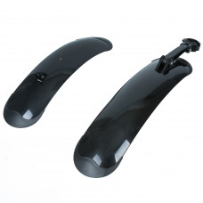 Крылья STG FD-43 F/R для 24-26, переднее и заднее, " для FATbike , пластик, черные .