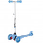 Самокат Novatrack Disco-kids Basic для детей, свет.колеса PU пер.120*24 задн.76*24мм, эргоно