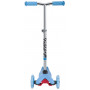Самокат Novatrack Disco-kids Basic для детей, свет.колеса PU пер.120*24 задн.76*24мм, эргоно