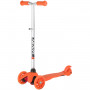 Самокат Novatrack Disco-kids Basic для детей, свет.колеса PU пер.120*24 задн.76*24мм, эргоно