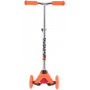 Самокат Novatrack Disco-kids Basic для детей, свет.колеса PU пер.120*24 задн.76*24мм, эргоно