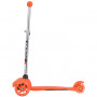 Самокат Novatrack Disco-kids Basic для детей, свет.колеса PU пер.120*24 задн.76*24мм, эргоно