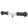 Самокат Novatrack Disco-kids Basic для детей, свет.колеса PU пер.120*24 задн.76*24мм, эргоно