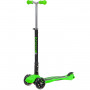 Самокат-кикборд Novatrack RainBow Start Folding, подростковый, складной, свет.колеса PU пер.120*24