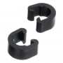 Клипса для оплеток STG C-clip,YZ-16014 (100) черн, 100 шт