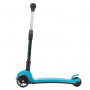 Самокат-кикборд Novatrack RainBow, подростковый, складной, широкие свет.колеса PU 120*90,ватер стике