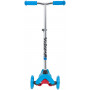 Самокат Novatrack Disco-kids Basic для детей, свет.колеса PU пер.120*24 задн.76*24мм, эргоно