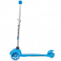 Самокат Novatrack Disco-kids Basic для детей, свет.колеса PU пер.120*24 задн.76*24мм, эргоно