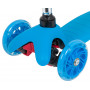 Самокат Novatrack Disco-kids Basic для детей, свет.колеса PU пер.120*24 задн.76*24мм, эргоно
