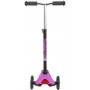 Самокат Novatrack Disco-kids Basic для детей, свет.колеса PU пер.120*24 задн.76*24мм, эргоно
