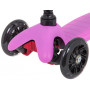 Самокат Novatrack Disco-kids Basic для детей, свет.колеса PU пер.120*24 задн.76*24мм, эргоно