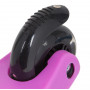 Самокат Novatrack Disco-kids Basic для детей, свет.колеса PU пер.120*24 задн.76*24мм, эргоно
