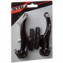 Тормоз v-brake STG 7 HJ-612AD7-BK (в компл. входит: 2 рычага 100мм, 2-е колодки 60 мм, напр задние