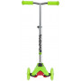 Самокат Novatrack Disco-kids Basic для детей, свет.колеса PU пер.120*24 задн.76*24мм, эргоно