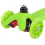 Самокат Novatrack Disco-kids Basic для детей, свет.колеса PU пер.120*24 задн.76*24мм, эргоно