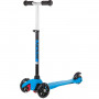Самокат Novatrack Disco-kids Basic для детей, свет.колеса PU пер.120*24 задн.76*24мм, эргоно