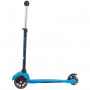 Самокат Novatrack Disco-kids Basic для детей, свет.колеса PU пер.120*24 задн.76*24мм, эргоно