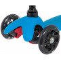 Самокат Novatrack Disco-kids Basic для детей, свет.колеса PU пер.120*24 задн.76*24мм, эргоно