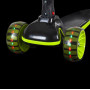 Самокат для детей Novatrack RainBow, складной, широкие свет.колеса PU пер.120*50 задн.80*24,ватер с