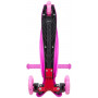 Самокат Novatrack Disco-kids Basic для детей, свет.колеса PU пер.120*24 задн.76*24мм, эргоно