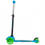 Самокат Novatrack Disco-kids Print для детей, колеса PU пер.120*24 задн.76*24мм, эргономичны