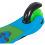 Самокат Novatrack Disco-kids Print для детей, колеса PU пер.120*24 задн.76*24мм, эргономичны